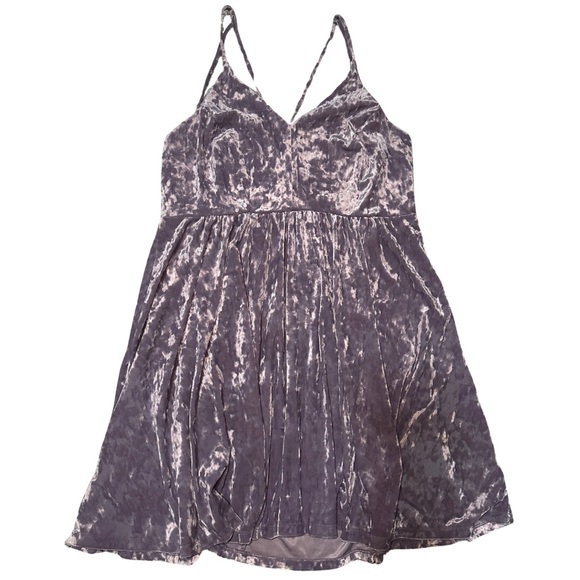 EUC Wild Fable Purple Velvet Dress Size XXL - Picture 1 of 9